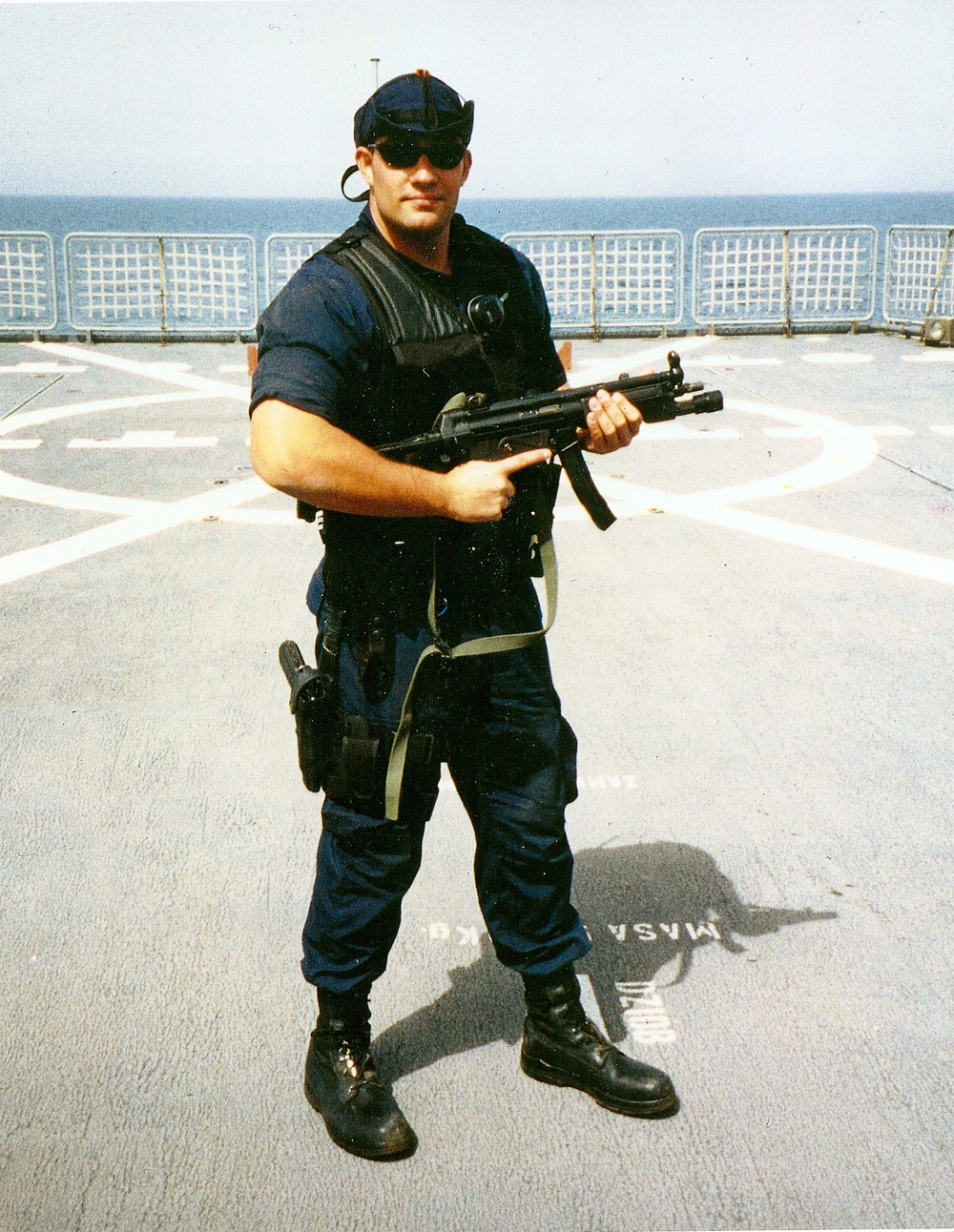 The Long Blue Line Years Oif Coast Guard Combat Operations In